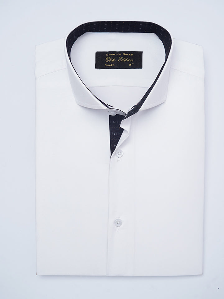 White Plain, Elite Edition, Cutaway Collar Men’s Designer Formal Shirt (FS-2305)