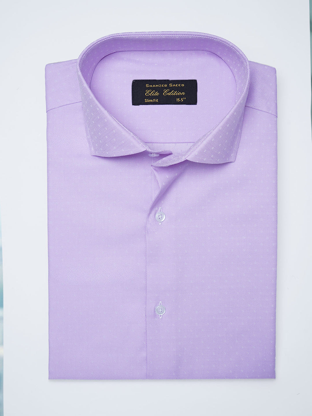 Lilac Self, Cutaway Collar, Elite Edition, Men’s Formal Shirt (FS-2724)