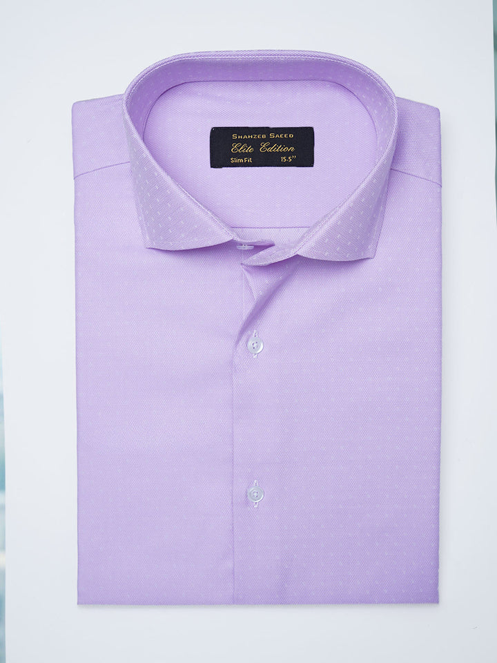 Lilac Self, Cutaway Collar, Elite Edition, Men’s Formal Shirt (FS-2724)