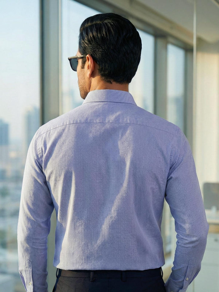 Blue Self, Cutaway Collar, Elite Edition, Men’s Formal Shirt (FS-2728)