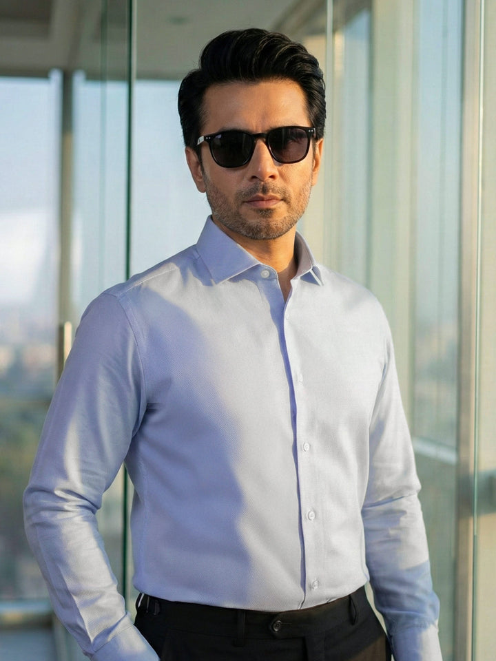 Blue Self, Cutaway Collar, Elite Edition, Men’s Formal Shirt (FS-2731)