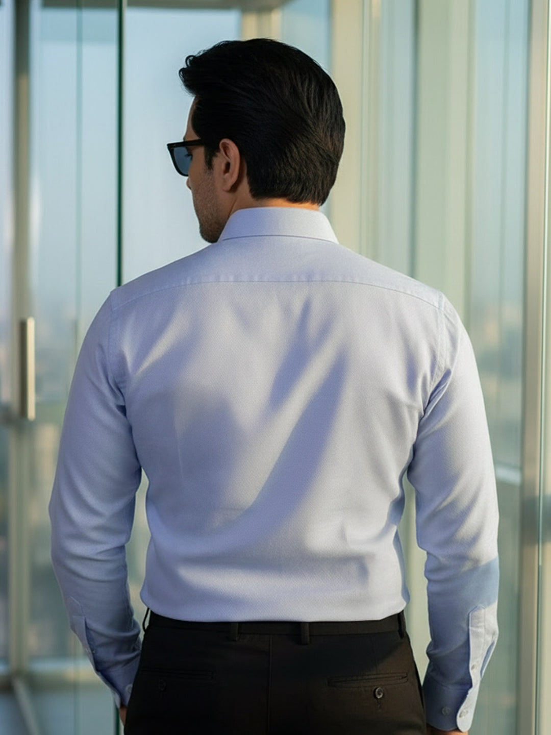 Blue Self, Cutaway Collar, Elite Edition, Men’s Formal Shirt (FS-2731)