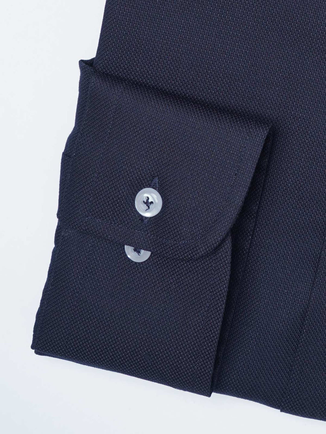 Navy Blue Self, Cutaway Collar, Elite Edition, Men’s Formal Shirt (FS-2736)