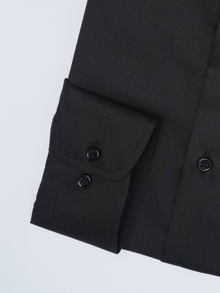 Black Plain, Cutaway Collar, Performance Formal Shirt (FS-2850)