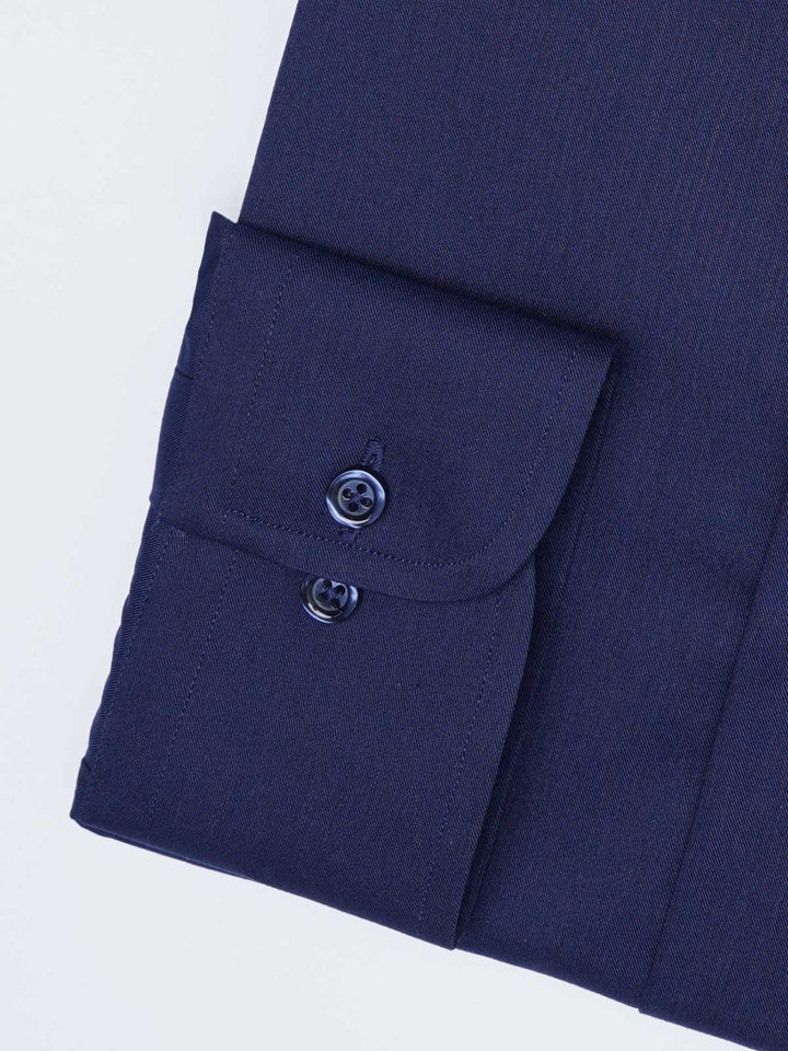 Navy Blue Plain, Cutaway Collar, Performance Formal Shirt (FS-2851)