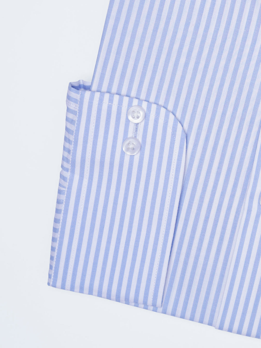 White & Blue Striped, Elite Edition, Cutaway Collar Men’s Formal Shirt (FS-2910)