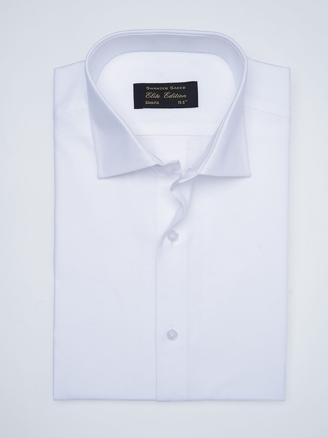 White, Elite Edition, Cutaway Collar Men’s Formal Shirt (FS-2947)