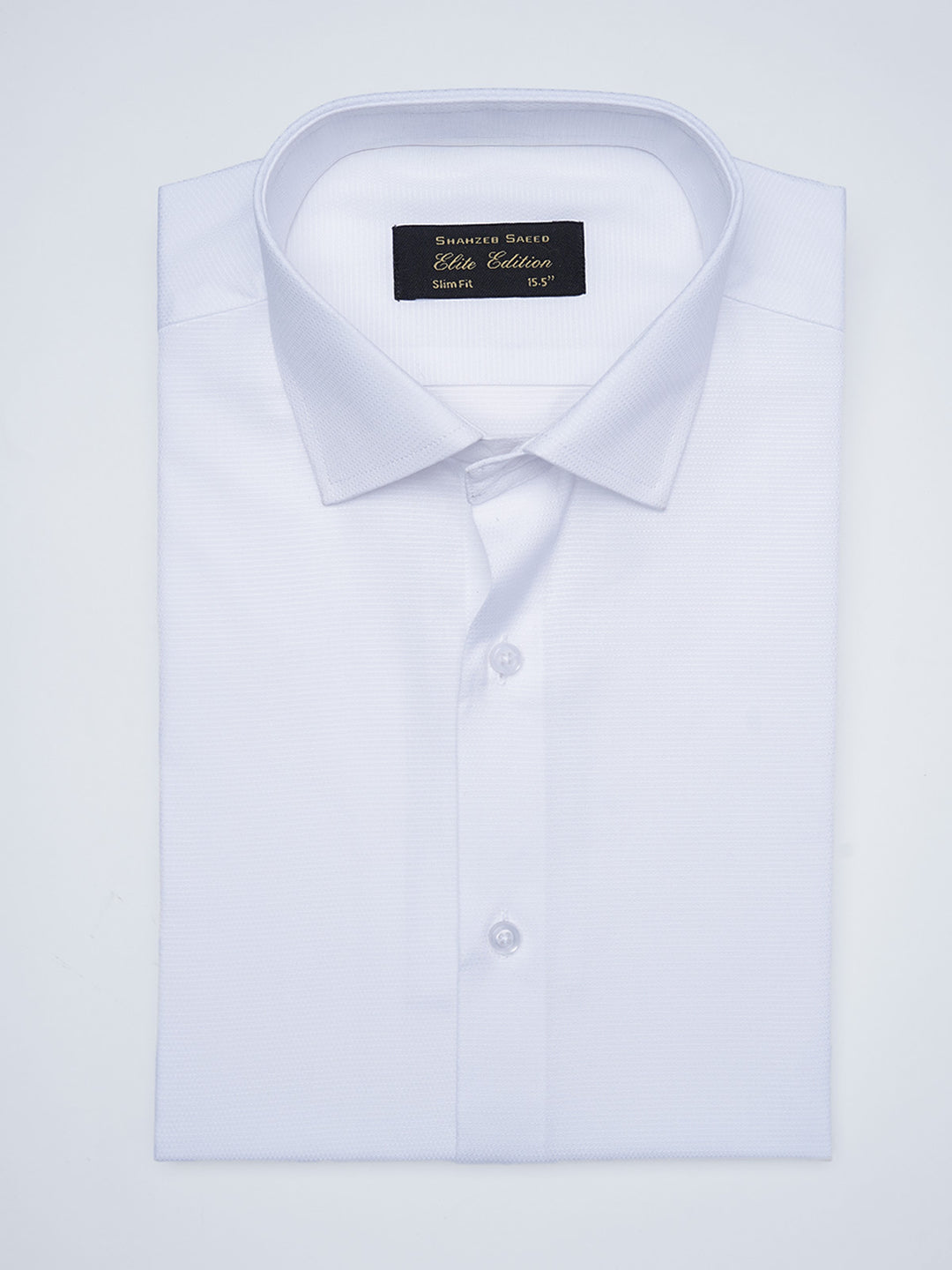 White, Elite Edition, Cutaway Collar Men’s Formal Shirt (FS-2950)