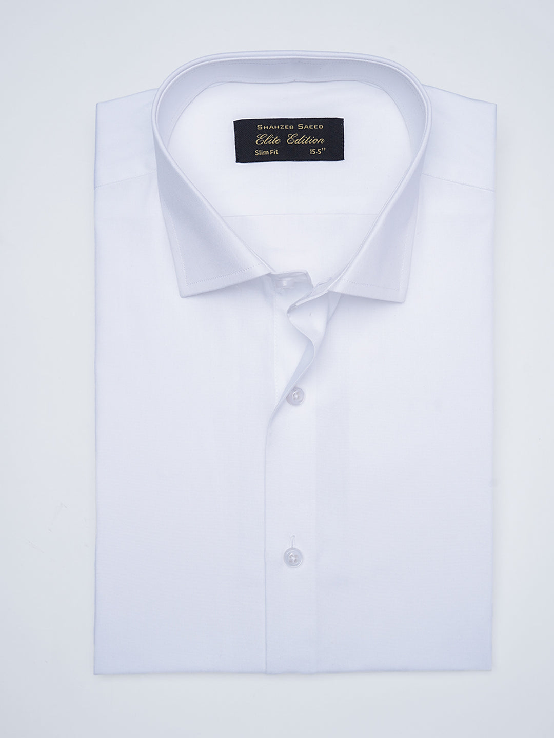 White, Elite Edition, Cutaway Collar Men’s Formal Shirt (FS-2951)