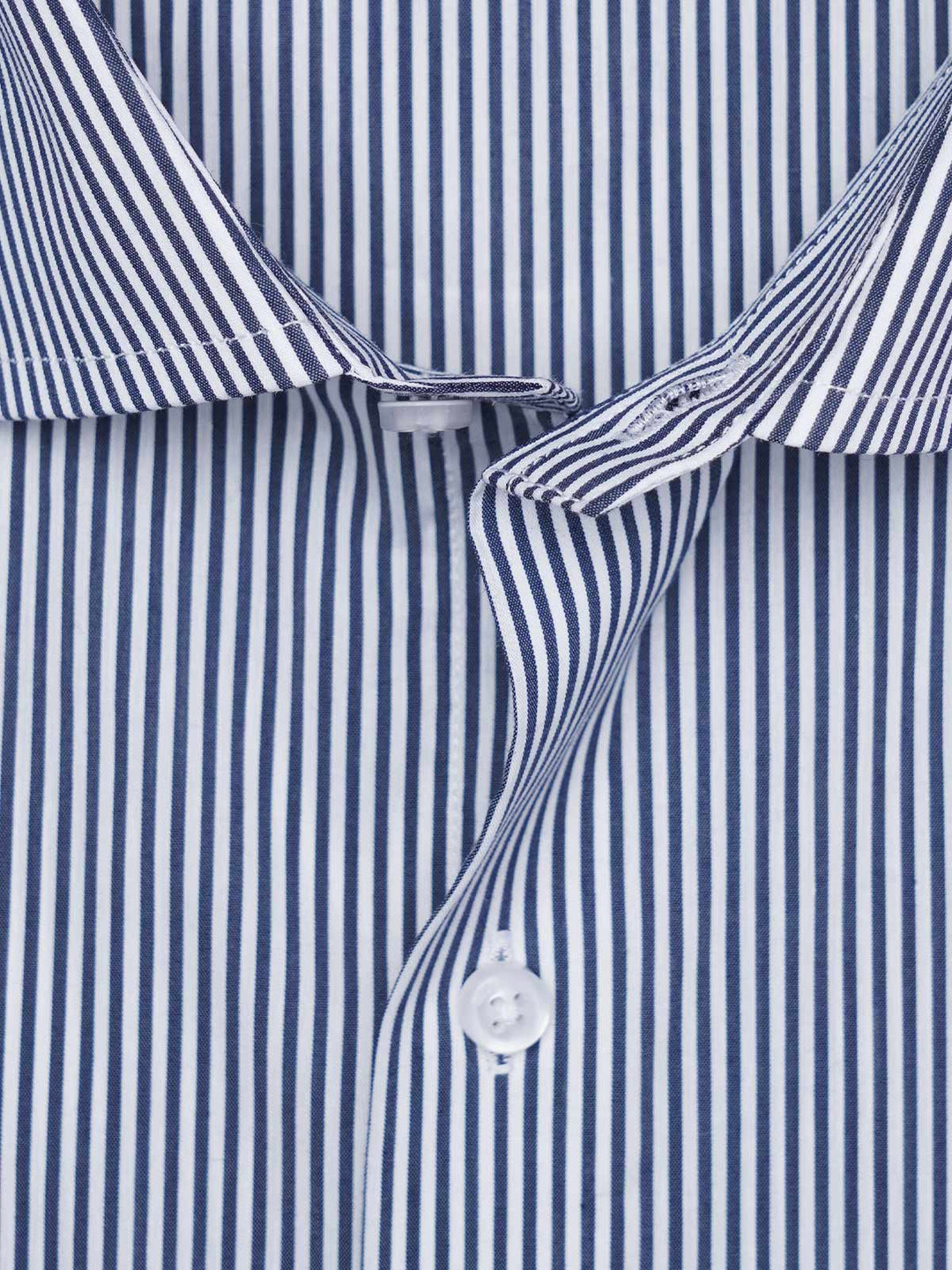 Blue & White Striped, Elite Edition, Cutaway Collar Men’s Formal Shirt (FS-2971)