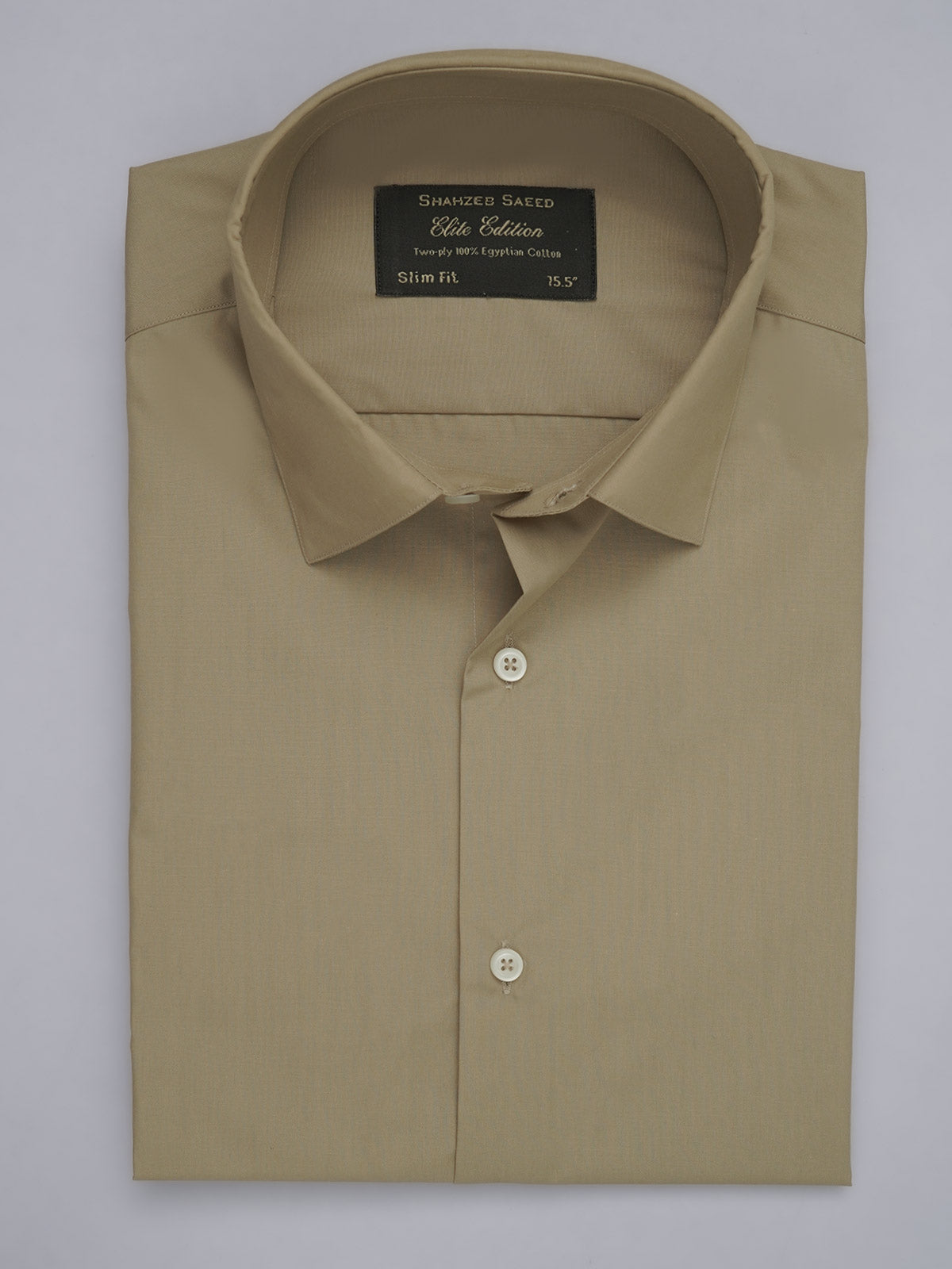 Fawn Plain, Elite Edition, French Collar Men’s Formal Shirt (FS-487)
