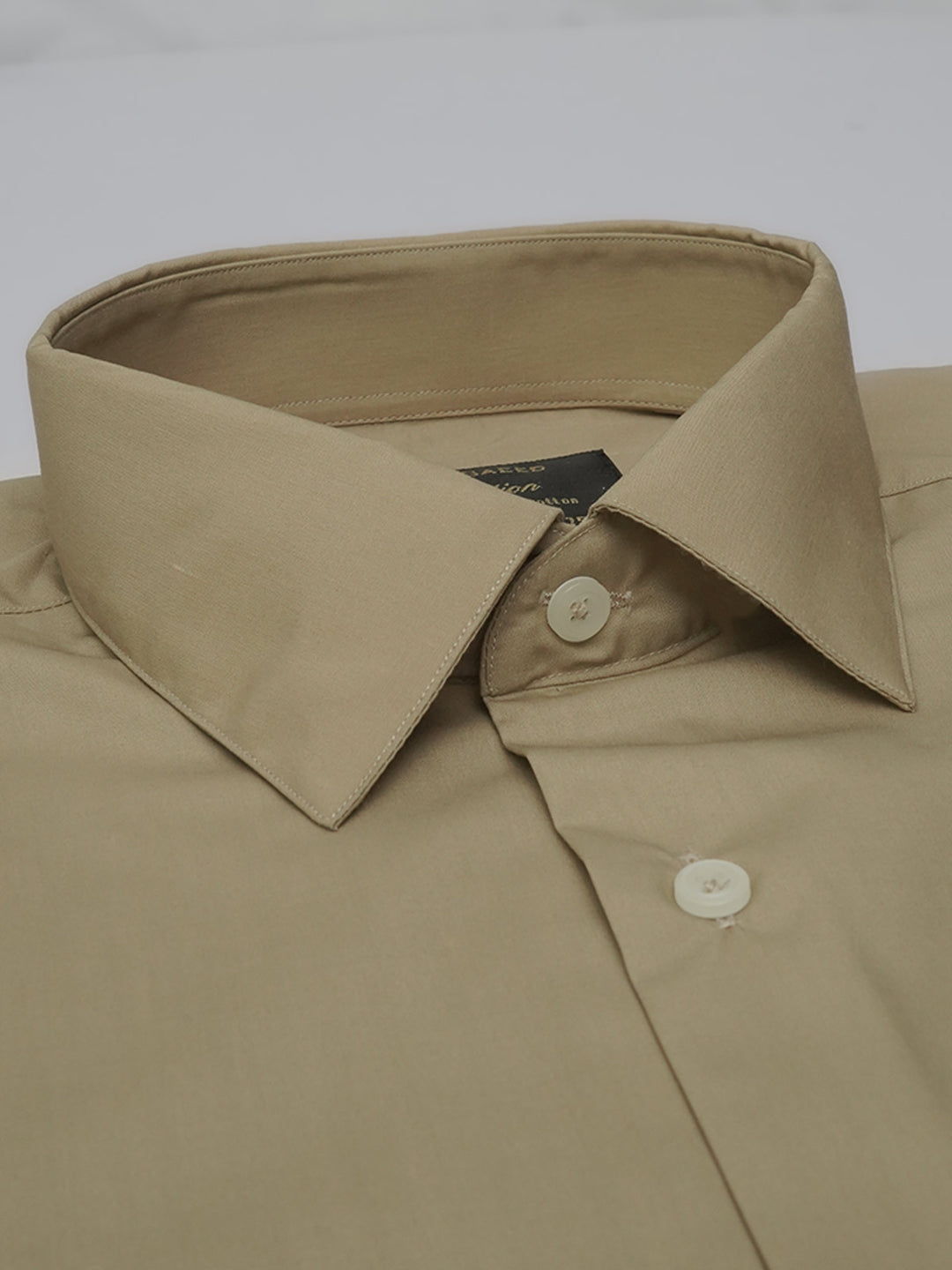 Fawn Plain, Elite Edition, French Collar Men’s Formal Shirt (FS-487)