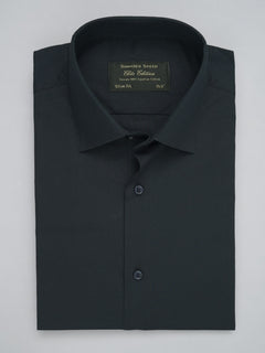 Navy Blue Plain, Elite Edition, French Collar Men’s Formal Shirt (FS-489)