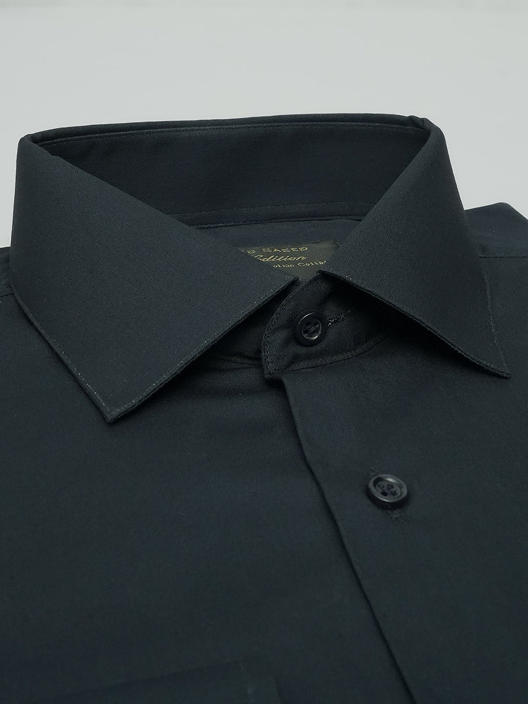 Navy Blue Plain, Elite Edition, French Collar Men’s Formal Shirt (FS-489)