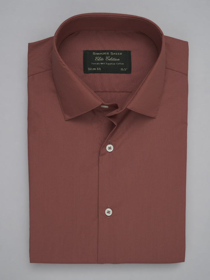 Coral Plain, Elite Edition, French Collar Men’s Formal Shirt (FS-490)