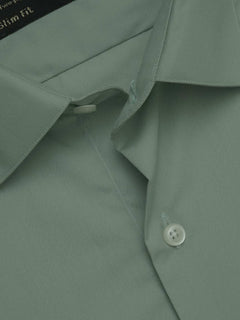 Pistachio Plain, Elite Edition, French Collar Men’s Formal Shirt (FS-493)