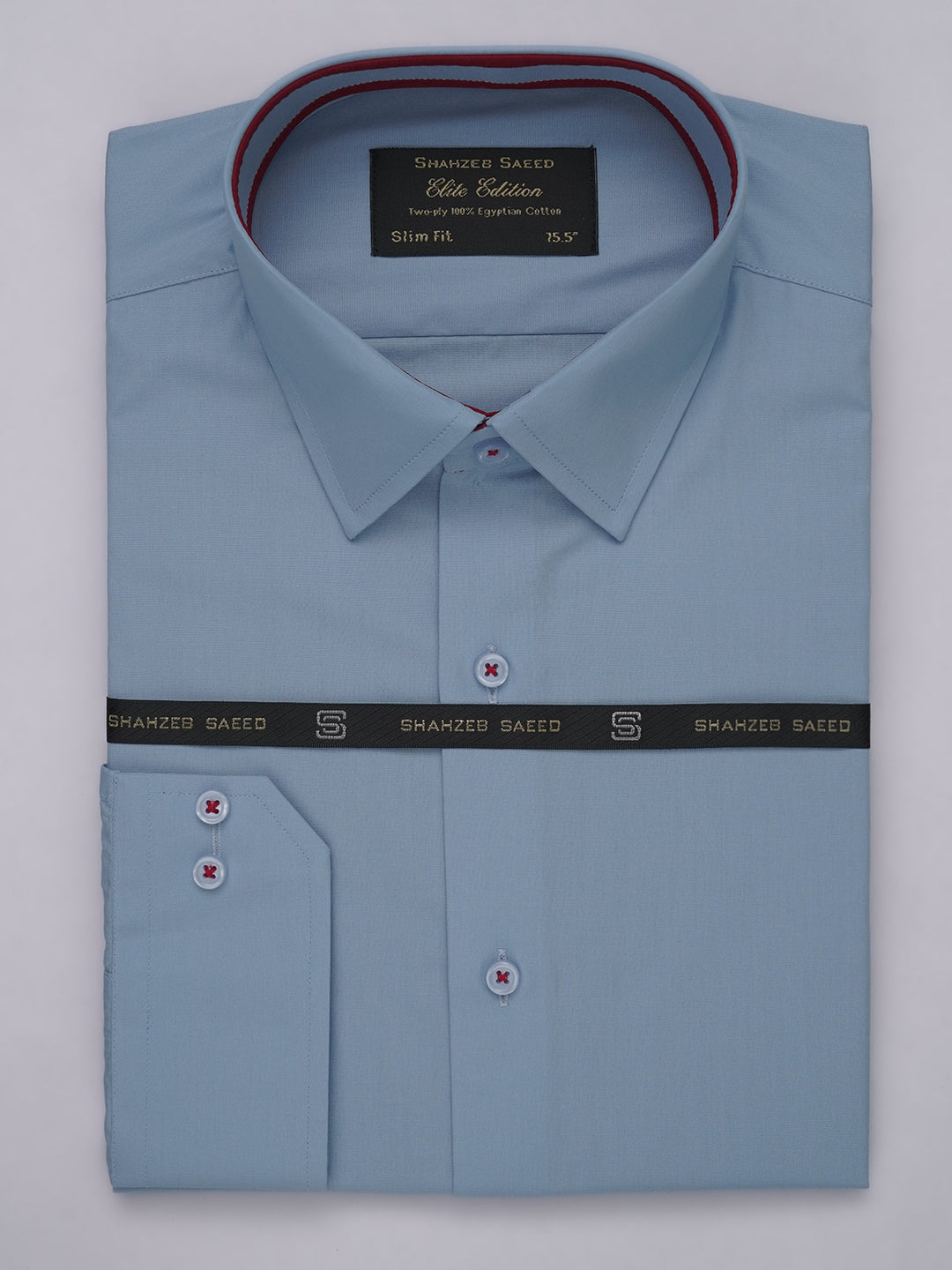 Blue Plain, Elite Edition, French Collar Men’s Designer Formal Shirt (FS-507)