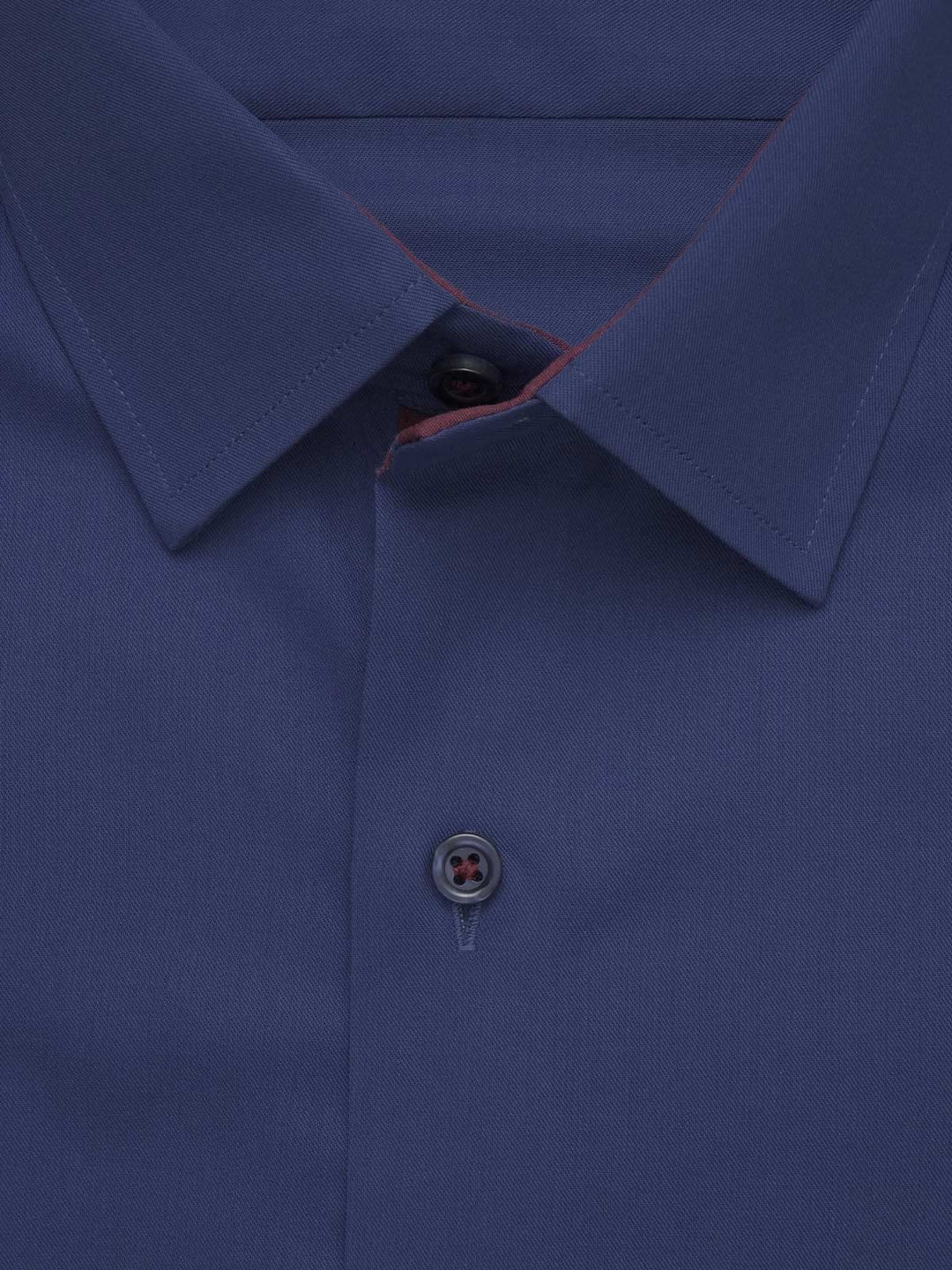 Royal Blue Plain, Elite Edition, French Collar Men’s Designer Formal Shirt (FS-509)