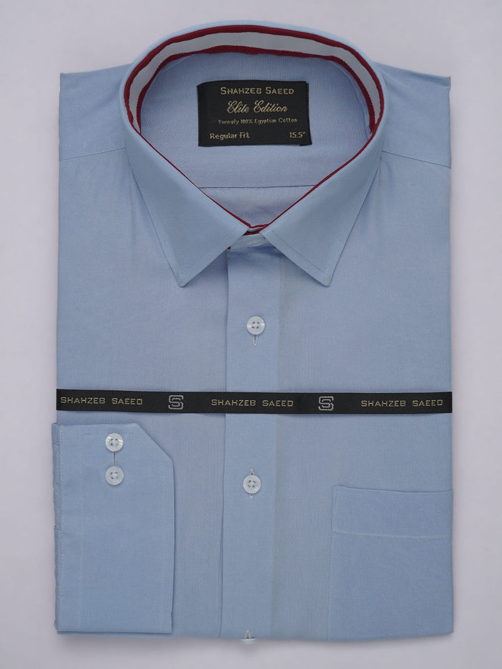 Blue Plain, Elite Edition, French Collar Men’s Designer Formal Shirt (FS-514)