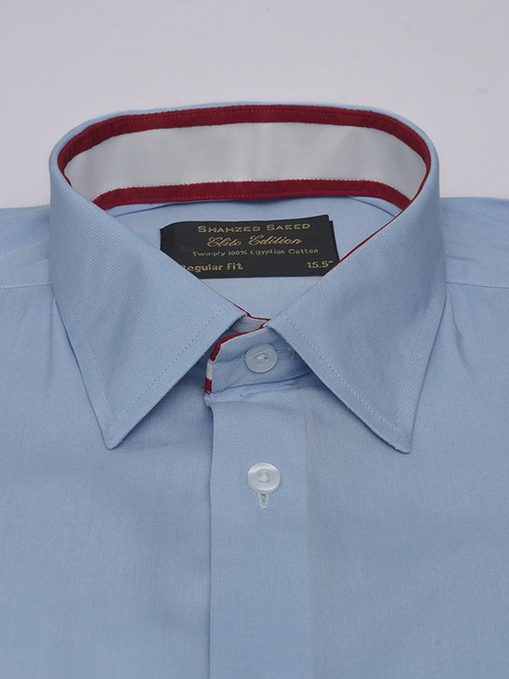 Blue Plain, Elite Edition, French Collar Men’s Designer Formal Shirt (FS-514)