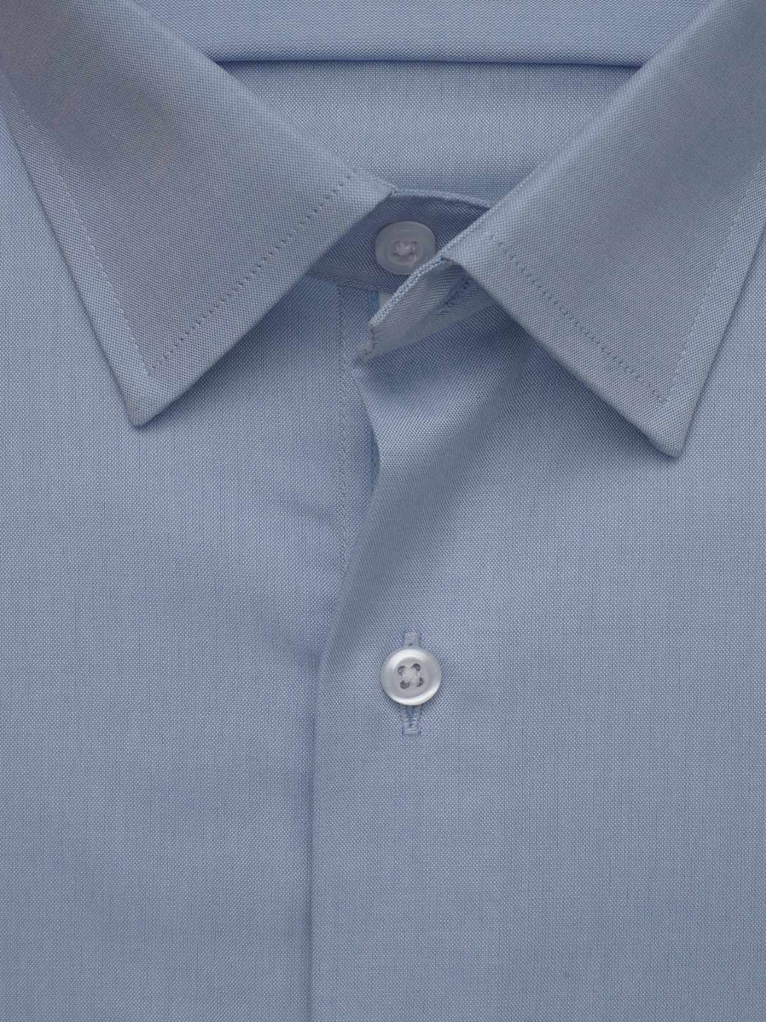 Light Blue Self, Elite Edition, French Collar Men’s Designer Formal Shirt (FS-516)