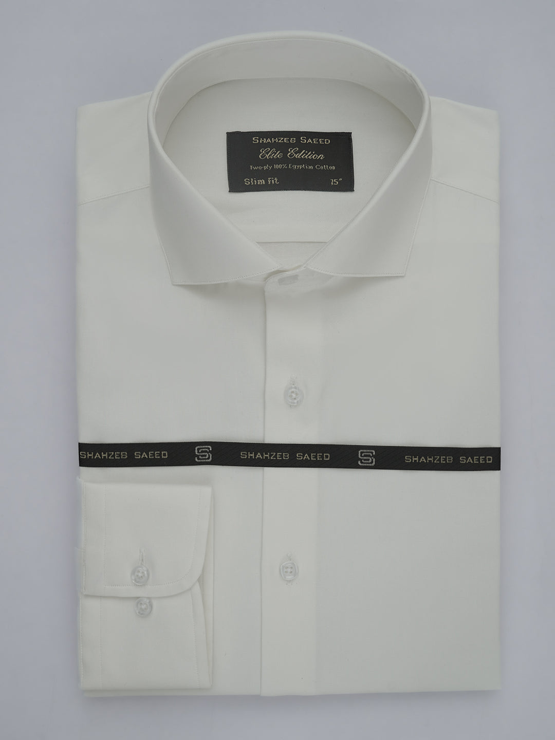 White Plain Elite Edition, Cutaway Collar Men’s Formal Shirt (FS-538)