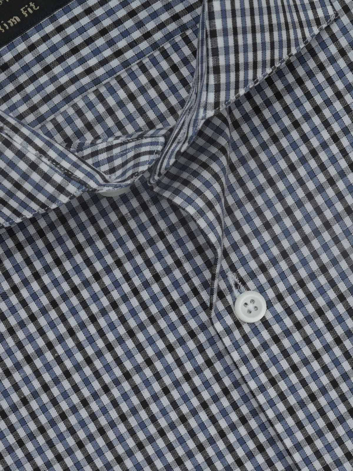 Multi Color Checkered, Elite Edition, Cutaway Collar Men’s Formal Shirt (FS-539)