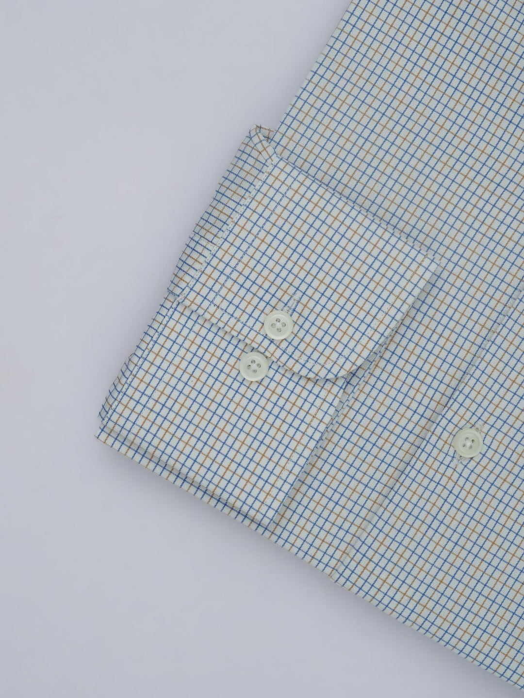 Multi Color Micro Checkered, Elite Edition, Cutaway Collar Men’s Formal Shirt (FS-542)