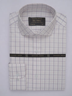 Multi Color Checkered, Elite Edition, Cutaway Collar Men’s Formal Shirt (FS-552)