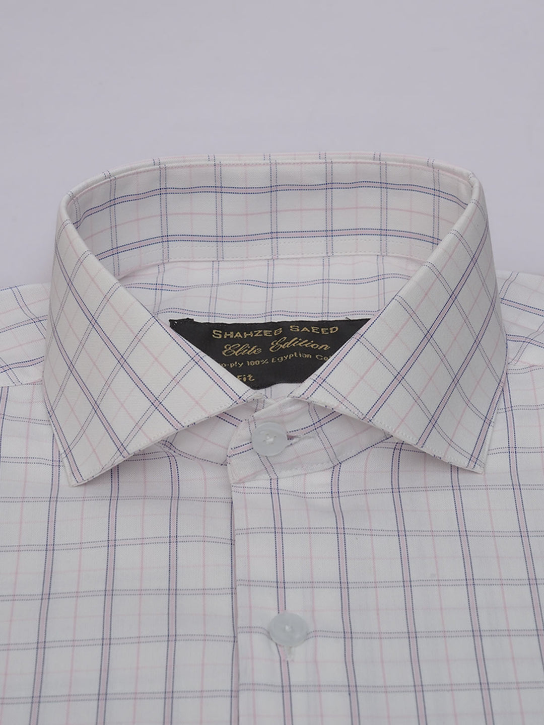 Multi Color Checkered, Elite Edition, Cutaway Collar Men’s Formal Shirt (FS-552)