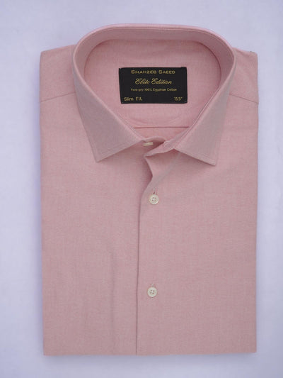 Light Pink Self, Elite Edition, French Collar Men’s Formal Shirt (FS-623)