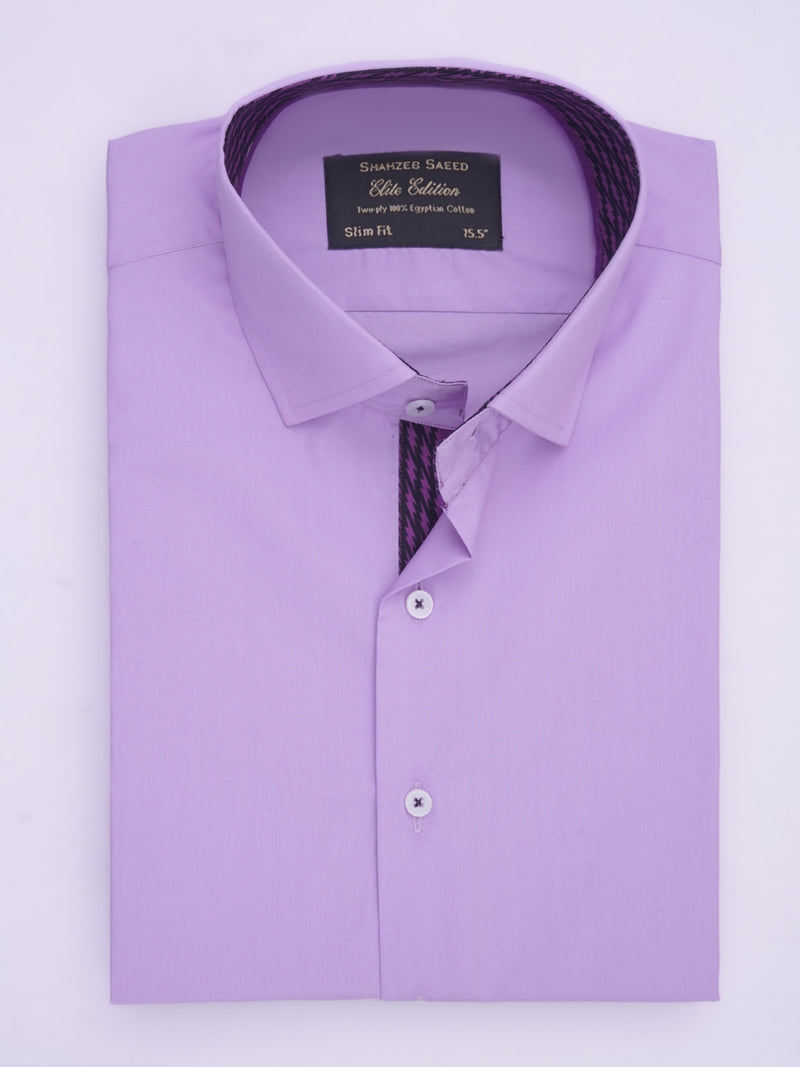 Purple Plain, Elite Edition, Spread Collar Men’s Designer Formal Shirt (FS-636)