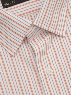 Multi Color Striped, Elite Edition, French Collar Men’s Formal Shirt (FS-646)