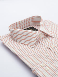 Multi Color Striped, Elite Edition, French Collar Men’s Formal Shirt (FS-646)