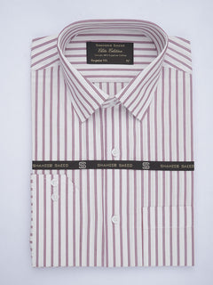 Multi Color Striped, Elite Edition, French Collar Men’s Formal Shirt (FS-647)