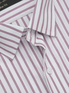 Multi Color Striped, Elite Edition, French Collar Men’s Formal Shirt (FS-647)