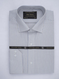 Multi Color Striped, Elite Edition, French Collar Men’s Formal Shirt (FS-651)