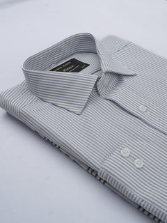 Multi Color Striped, Elite Edition, French Collar Men’s Formal Shirt (FS-651)