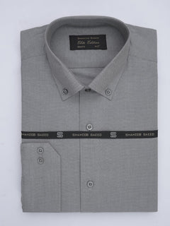 Grey Self, Elite Edition, Men’s Button Down Formal Shirt (FS-671)