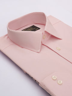 Light Pink plain, Elite Edition, French Collar Men’s Formal Shirt (FS-673)