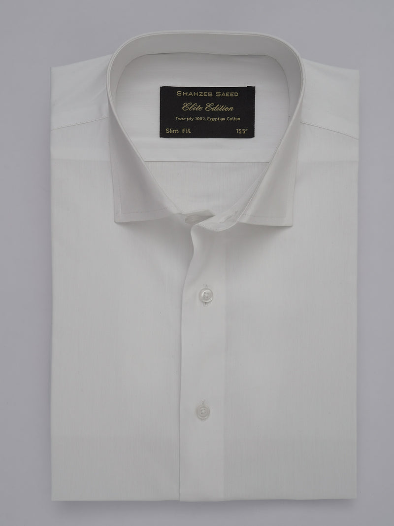 White Plain, Elite Edition, French Collar Men’s Formal Shirt (FS-682)