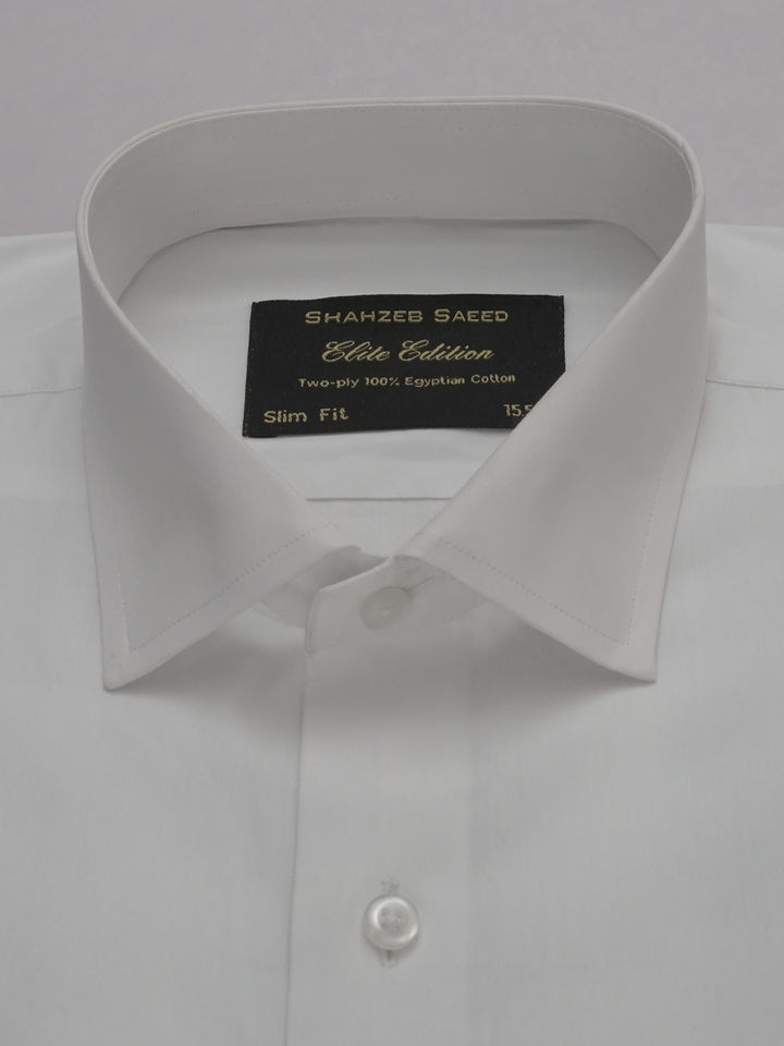 White Plain, Elite Edition, French Collar Men’s Formal Shirt (FS-682)