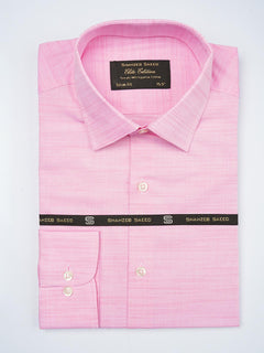 Pink Self, Elite Edition, French Collar Men’s Formal Shirt (FS-696)