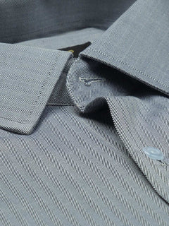 Grey Self, Elite Edition, French Collar Men’s Formal Shirt (FS-701)