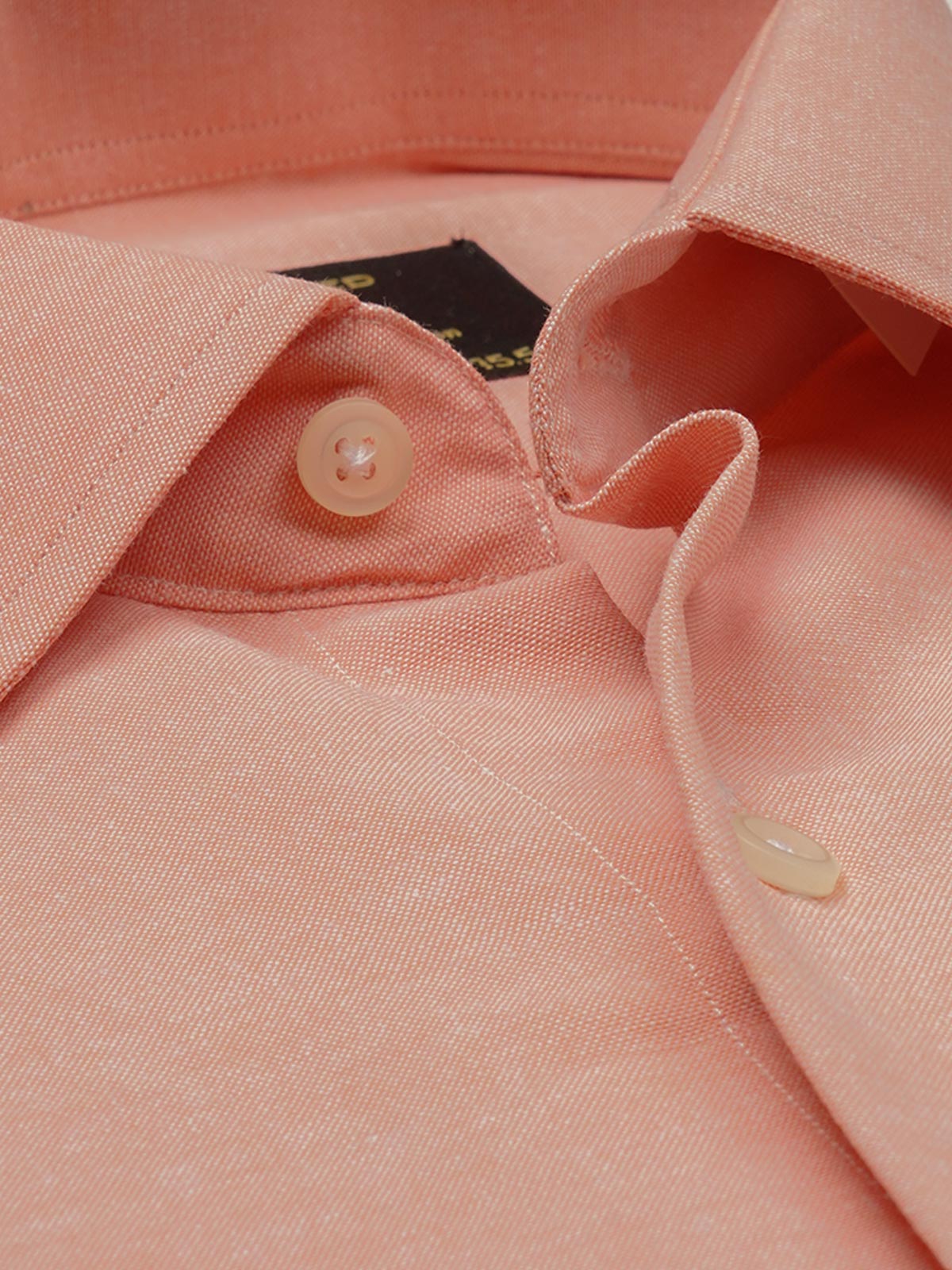 Peach Self, Elite Edition, French Collar Men’s Formal Shirt (FS-708)