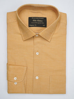 Mustard Self, Elite Edition, French Collar Men’s Formal Shirt (FS-715)