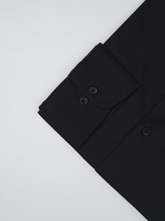 Black Plain, Elite Edition, French Collar Men’s Formal Shirt (FS-732)