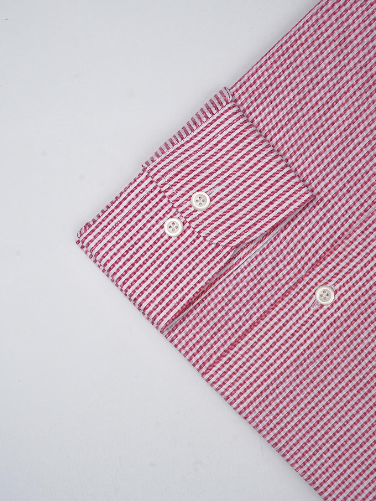 Red & White Striped, Elite Edition, French Collar Men’s Formal Shirt (FS-759)
