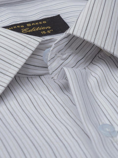 Multi Color Striped, Elite Edition, French Collar Men’s Formal Shirt (FS-776)