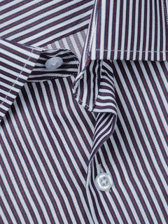 Multi Color Striped, Elite Edition, French Collar Men’s Formal Shirt (FS-805)